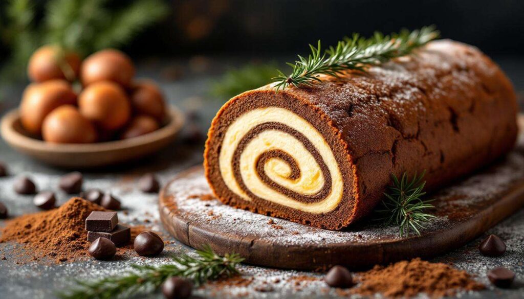 Tronchetto di Natale: la versione piemontese con le castagne