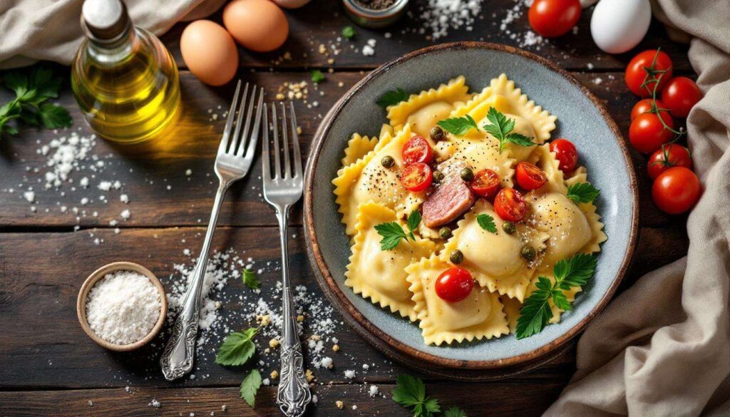Ravioli di pesce : Ricetta, ripieni e condimenti