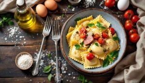 Ravioli di pesce : Ricetta, ripieni e condimenti
