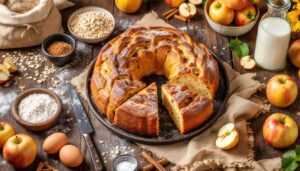 Plumcake alle mele e farina d’avena: il dolce soffice e sano che migliora la colazione