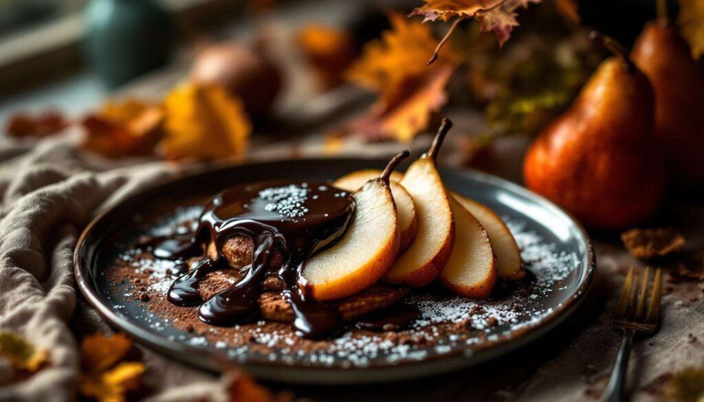 Ancora più fondente di una torta: questo dessert pera-cioccolato incanterà le vostre merende autunnali