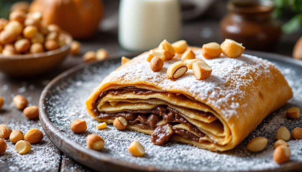 Girelle di pasta sfoglia dolci