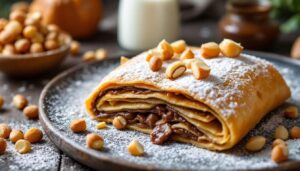Girelle di pasta sfoglia dolci