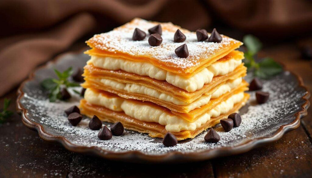 Millefoglie alla ricotta con gocce di cioccolato: la ricetta del dessert d’effetto pronto in poco tempo