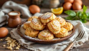 Biscotti intrecciosi della nonna da inzuppo: dolce ricetta facile senza burro
