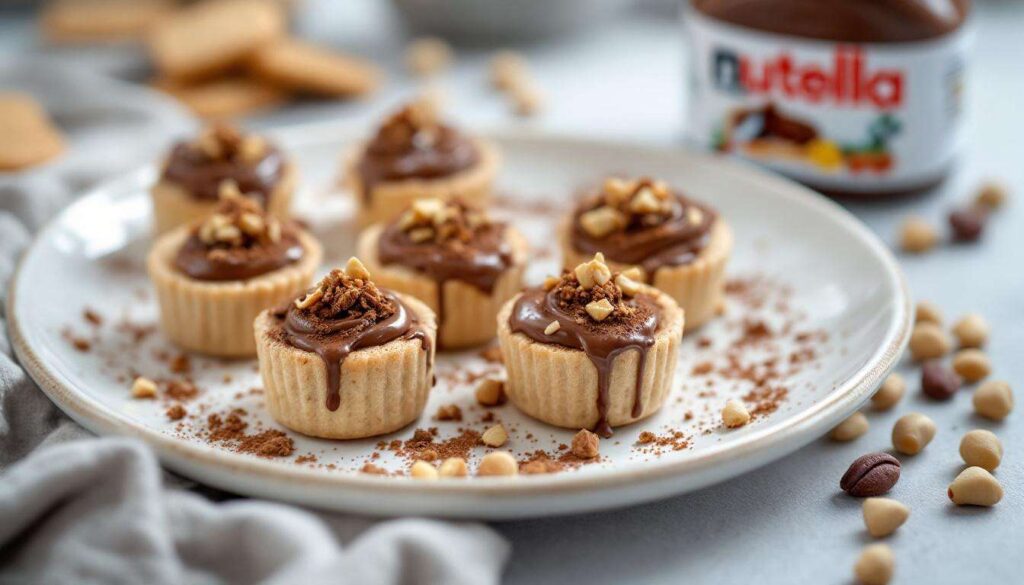 Dopocena ho coccolato tutti con questo dolcetto, piccoli pezzi di paradiso fatti di nutella