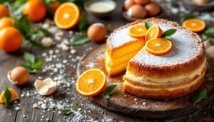 Torta alle 3 Arance: “Alta, Soffice, Semplice e Irresistibile