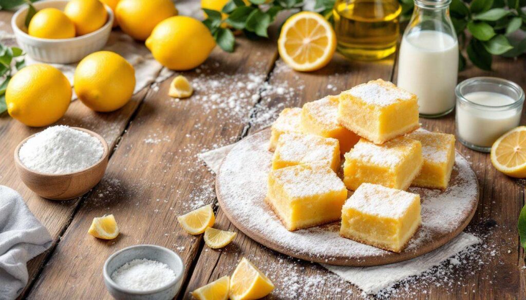 Quadrotti soffici al limone: il dolce morbido e delicato perfetto per concludere il pasto