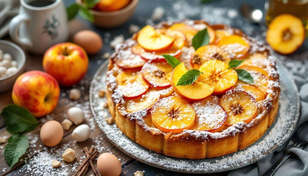 Torta di Mele Cremosa da colazione, morbida e semplice come fatta in casa