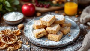 Biscotti cuore di mela senza burro: morbidi fuori, ripieno profumato dentro