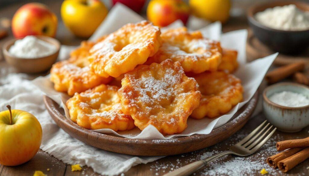 Frittelle di mela soffici e dorate: la pastella con acqua frizzante che funziona sempre