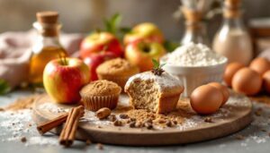 Come preparare muffin leggeri con mela e cannella senza zucchero