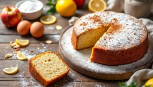 TORTA DI MELE SENZA FARINA in 10 MIN Senza Burro soffice